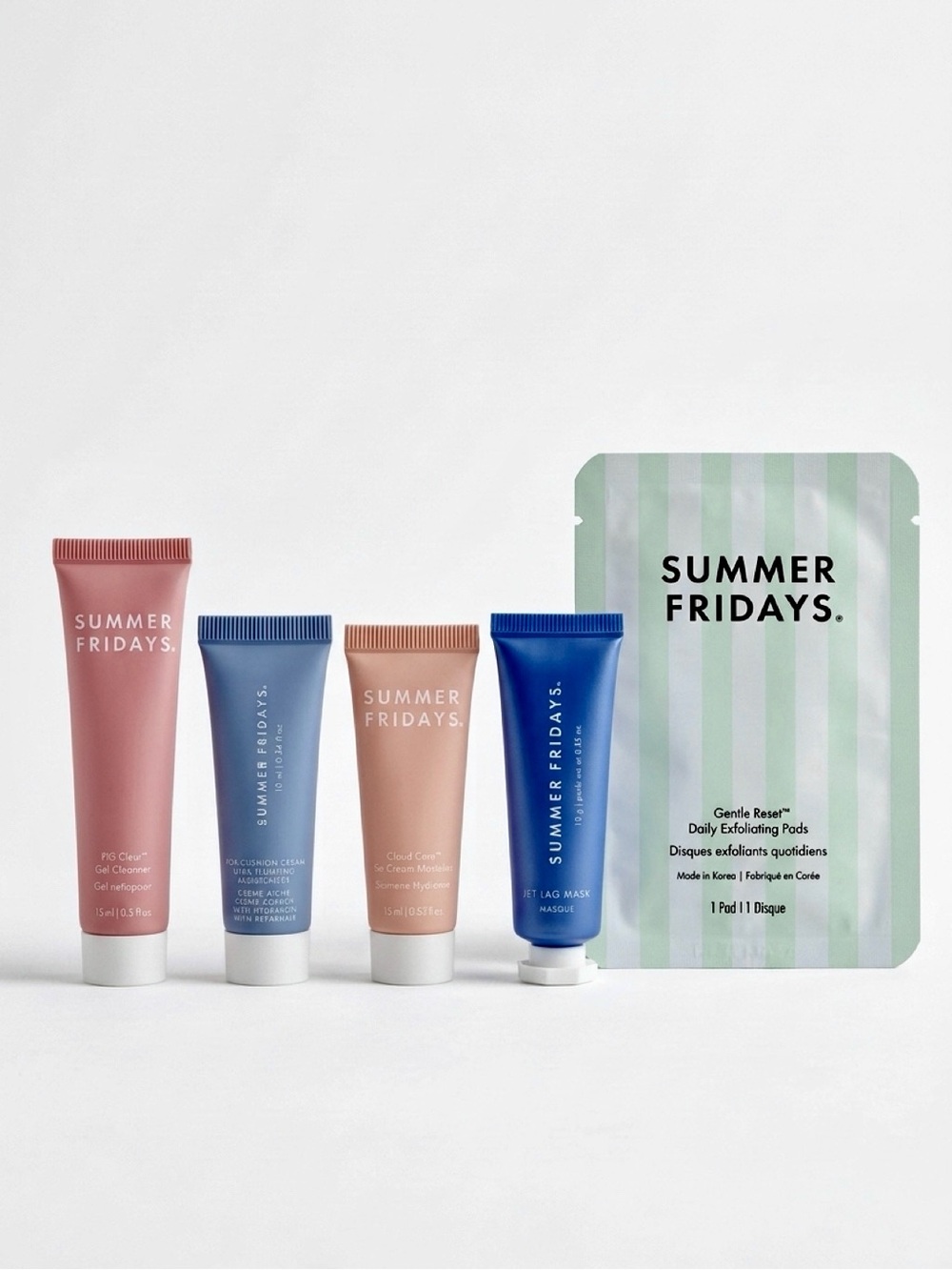 Summer Fridays skincare travel bundle